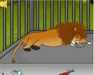 Escape the lion cage ingyen játék